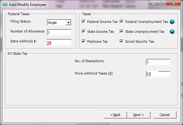 paycheck tax option