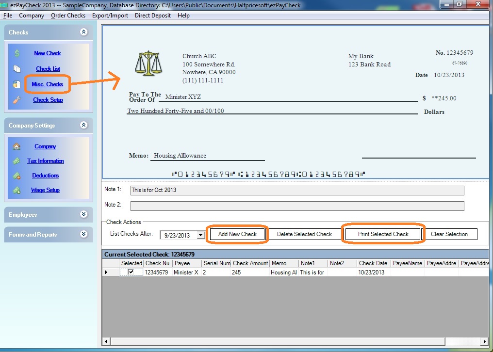 paycheck for housing allowance