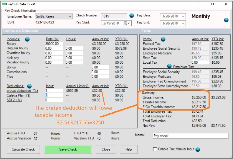 employe tax options